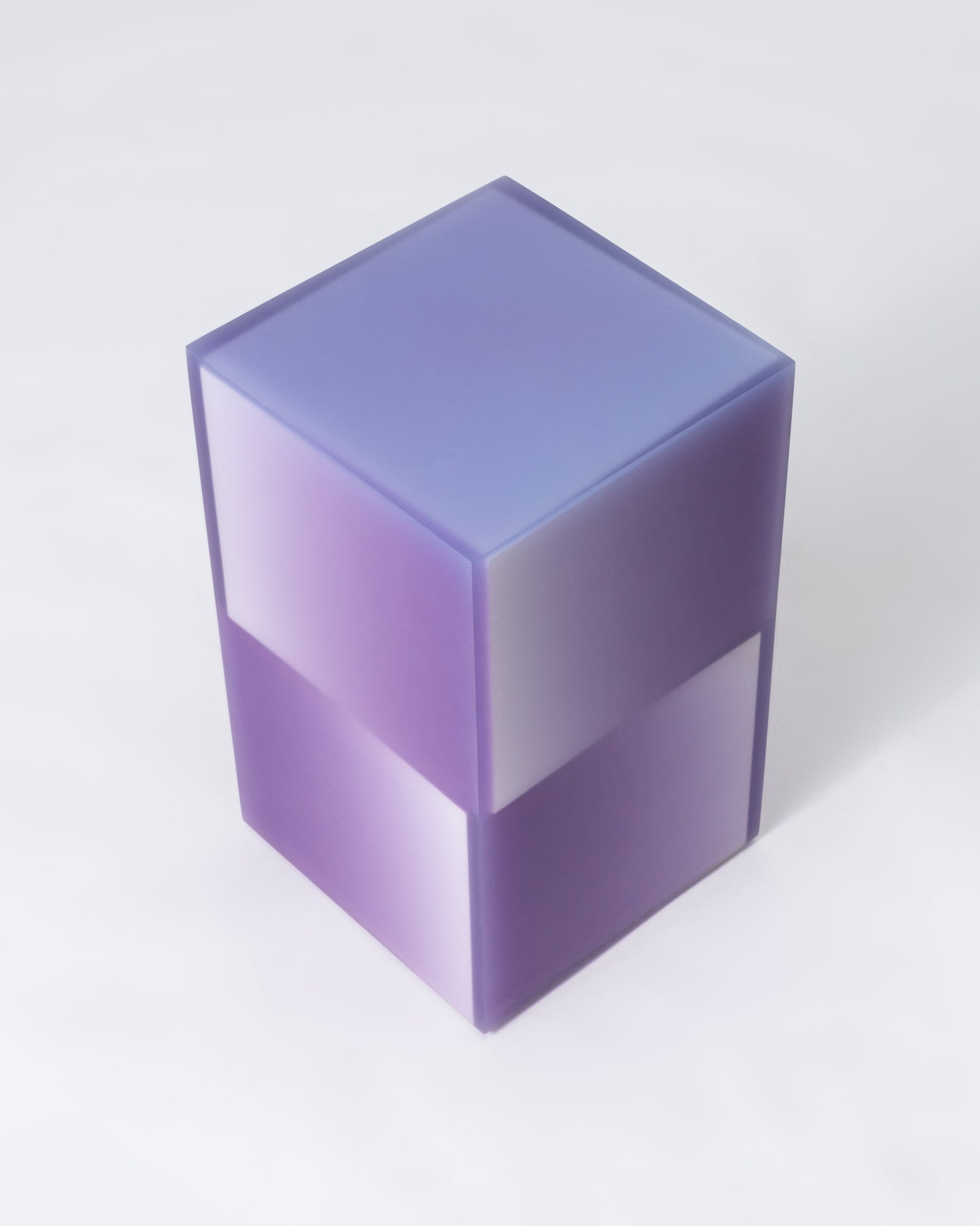 2-Way Shift Box in Purple sitting facturestudio