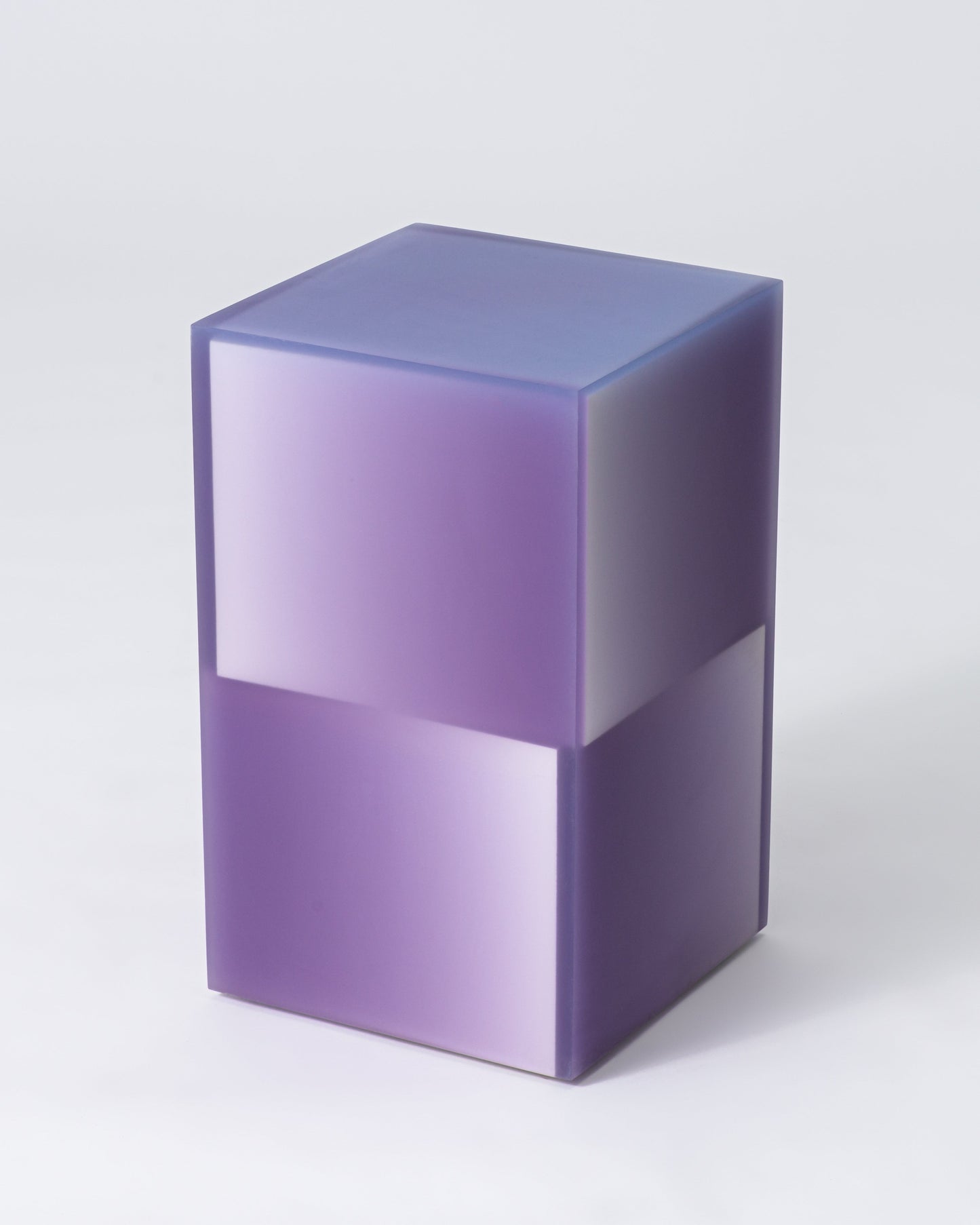 2-Way Shift Box in Purple sitting facturestudio