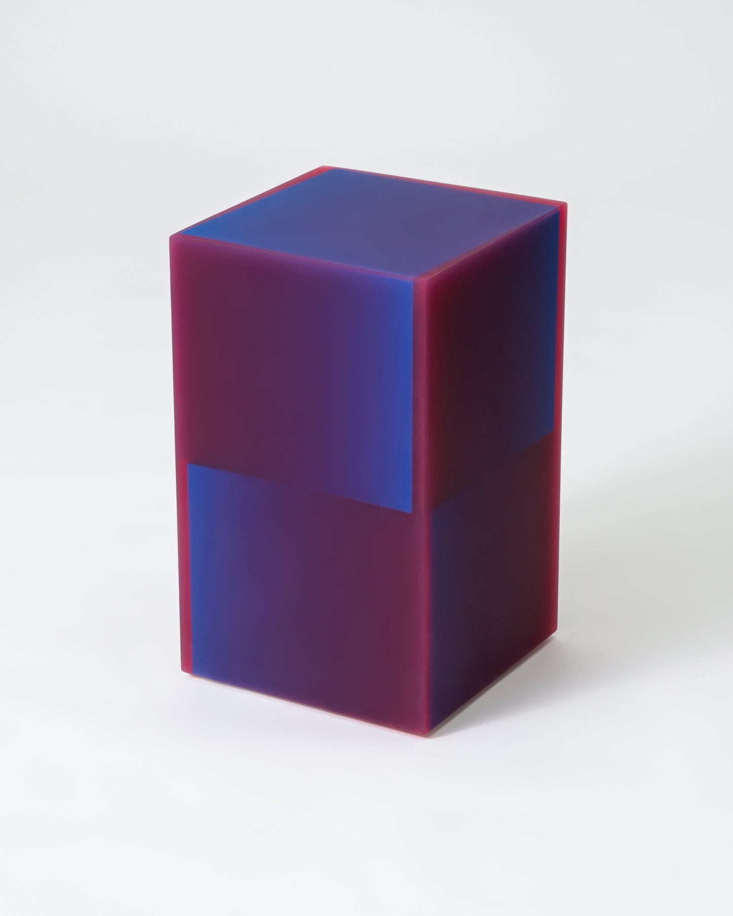 2-Way Shift Box in Red/Purple sitting facturestudio